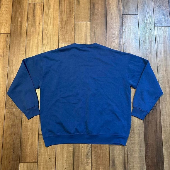 Y2K 2000s Indianapolis colts‎ blue crewneck sweatshirt size 2XL XXL - Picture 4 of 5